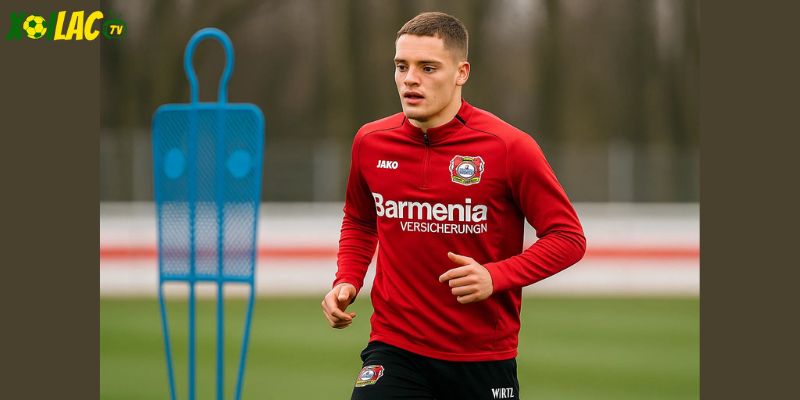 Florian Wirtz, niềm hy vọng giúp Ten Hag cùng Leverkusen thua ngược vượt qua thất bại.