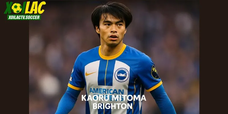 Mitoma là niềm hy vọng của Brighton trong trận Brighton vs Man City.