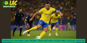 Ronaldo ghi bàn 11m